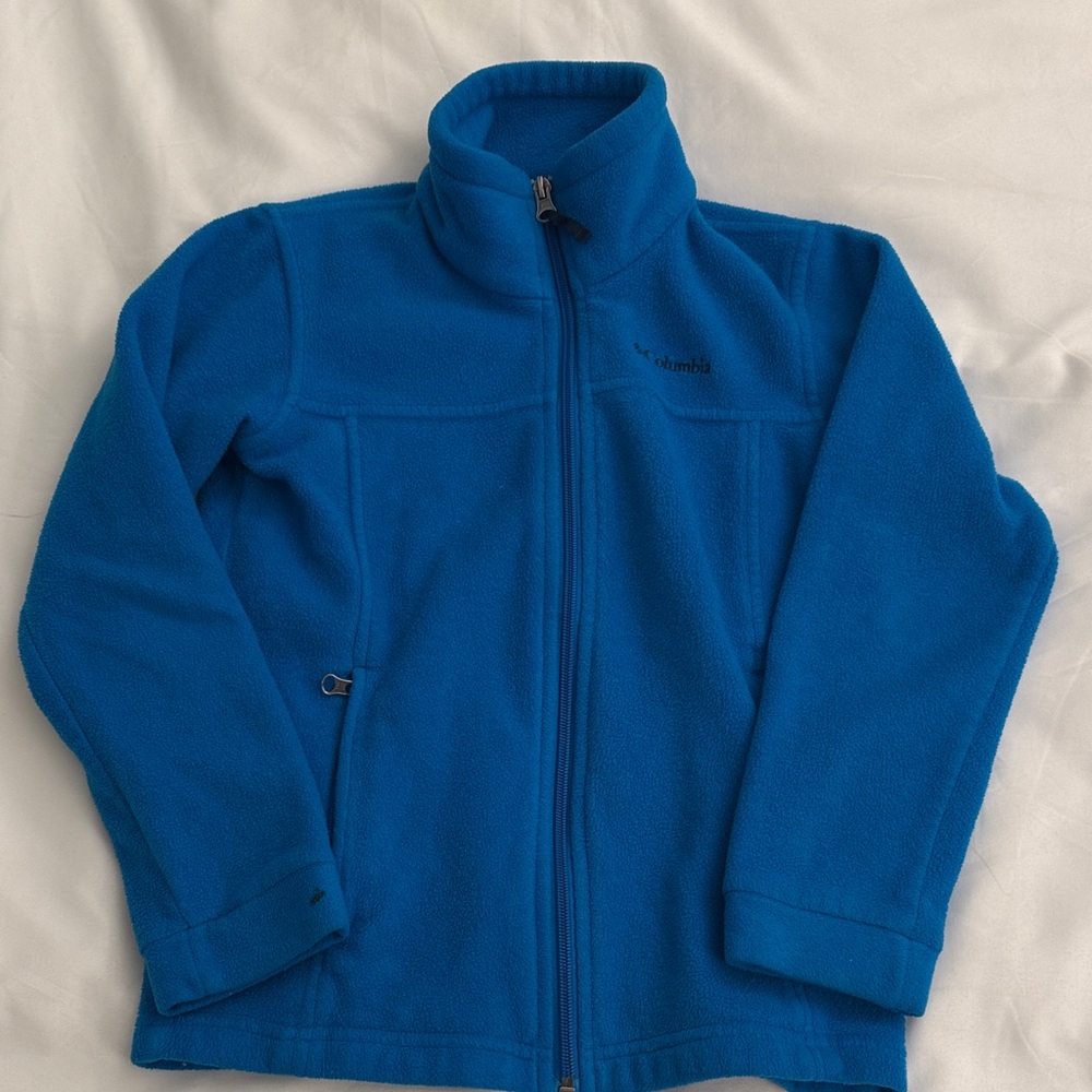 Columbia Kids Blue Full-Zip Fleece Jacket